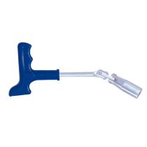 POOL-LINE ACCESORIOS 715010 - LLAVE DE BUJIAS ARTICULADA 16 MM